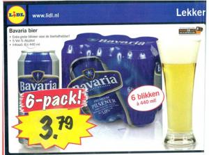 Voor het eerst Bavaria bij de LIDL